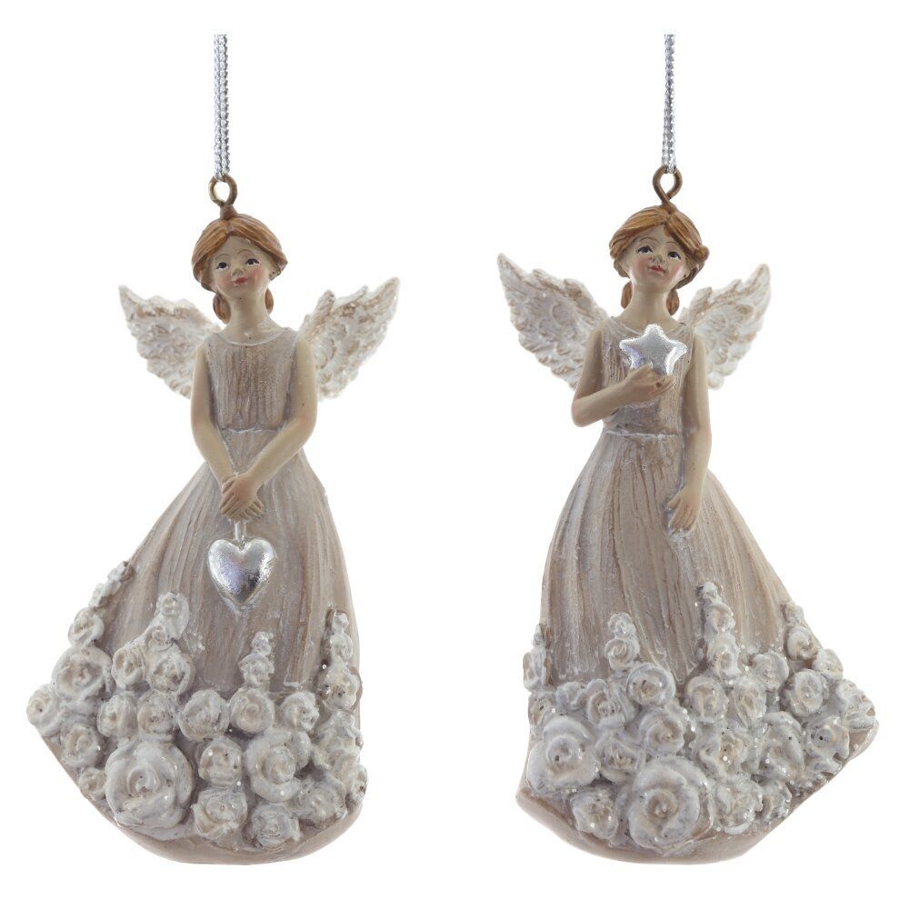 GAEM Фигурка декоративная подвесная "Ангел", L5 W3,5 H9,5 см, 2в.