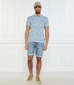 Поло E-BROLIO SS Napapijri - голубой(NP0A4ILZ)