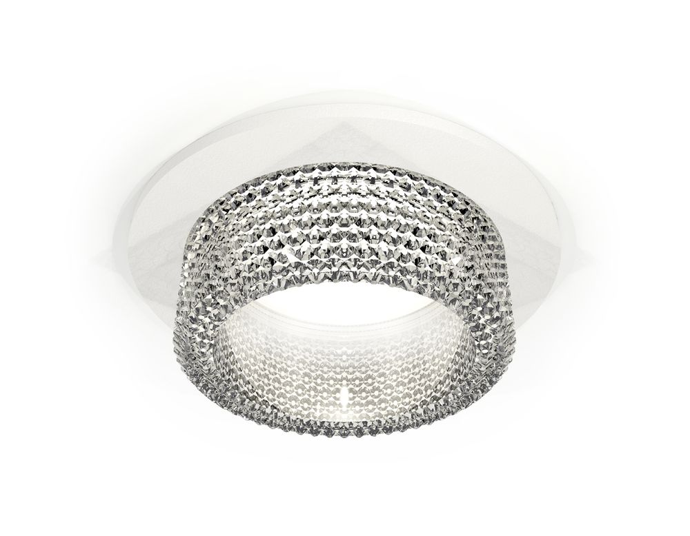 Ambrella Комплект встраиваемого светильника с композитным хрусталем Techno XC6512040
