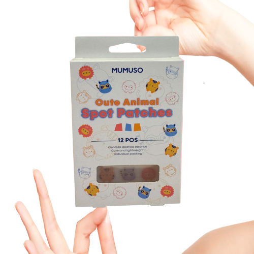 Патчи Mumuso точечные Спортивные с милыми животными противовоспалительные