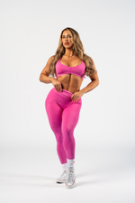 Леггинсы Shaping Seamless High-Waist Leggings MAXIMUM PUSH-UP 302 Розовые