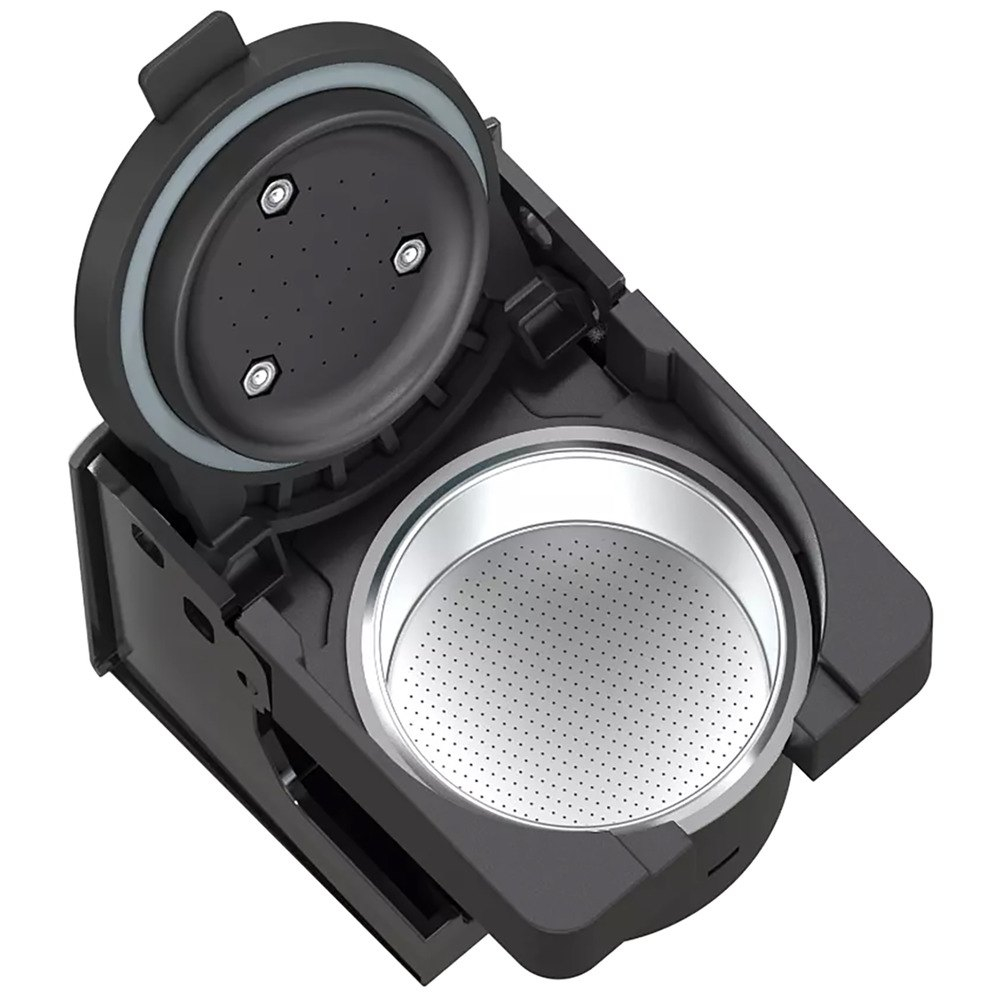 Кофеварка рожковая Polaris PCM 2038 3-in-1 1450Вт графитовый