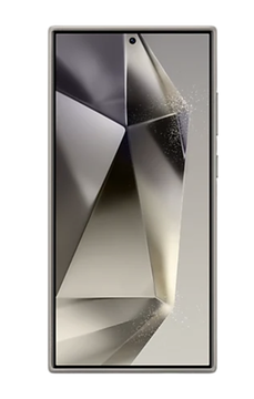 Чехол из веганской кожи для Galaxy S24 Ultra ( Серо коричневый)