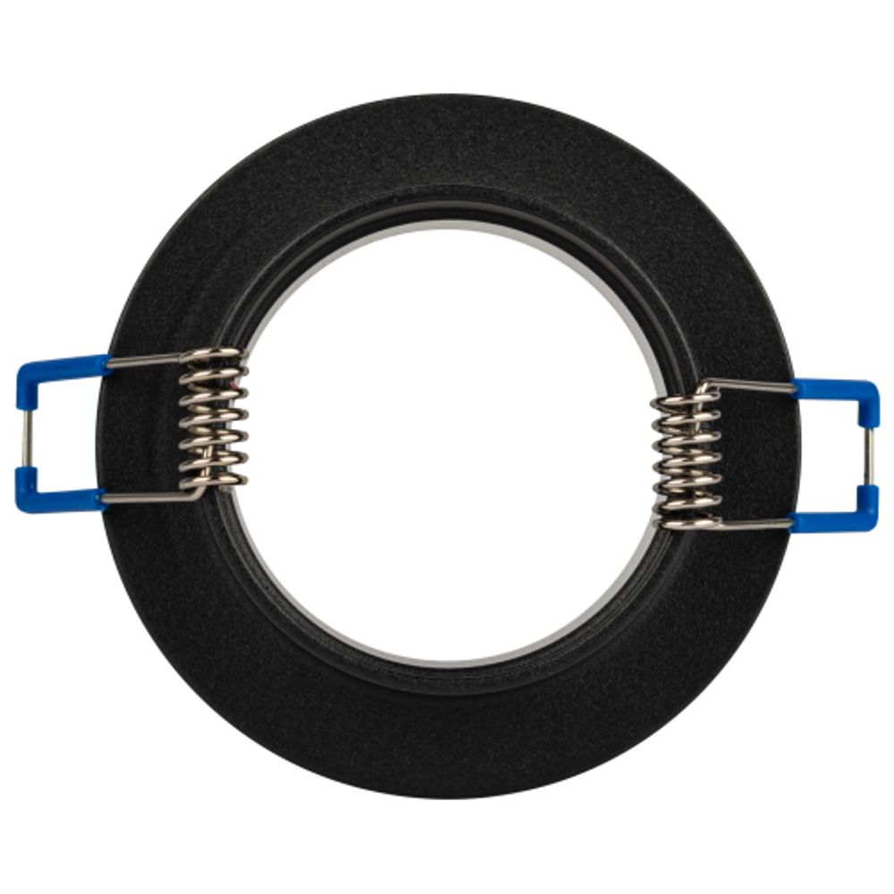 Встраиваемый светильник декоративный ЭРА DK106 BK MR16 GU5.3 черный | Декоративные встраиваемые светильники