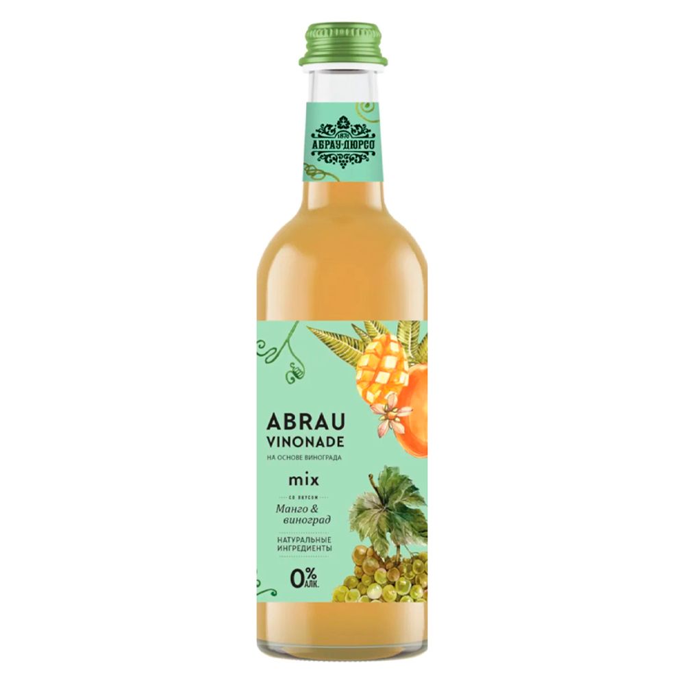 Напиток Абрау Винонад манго/виноград, 0,375