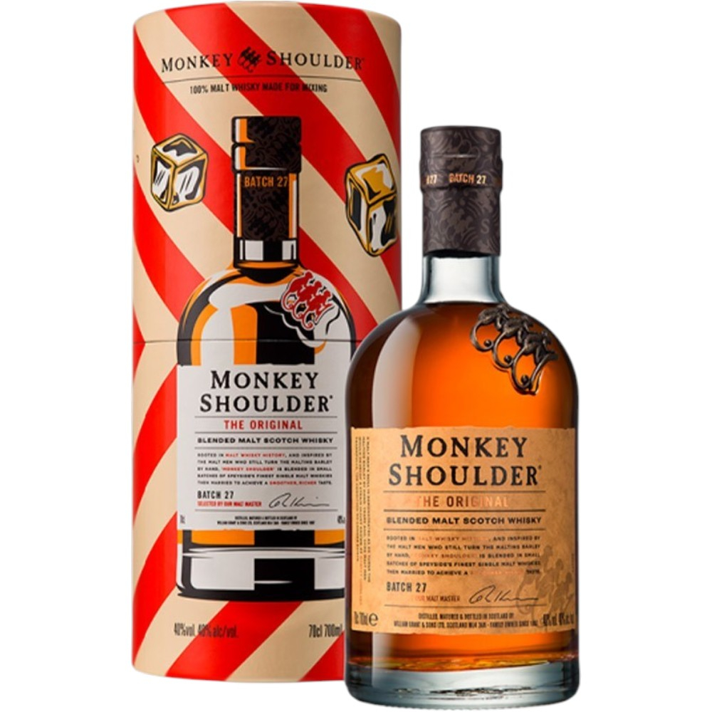 Виски Monkey Shoulder 0,7 л. В тубе