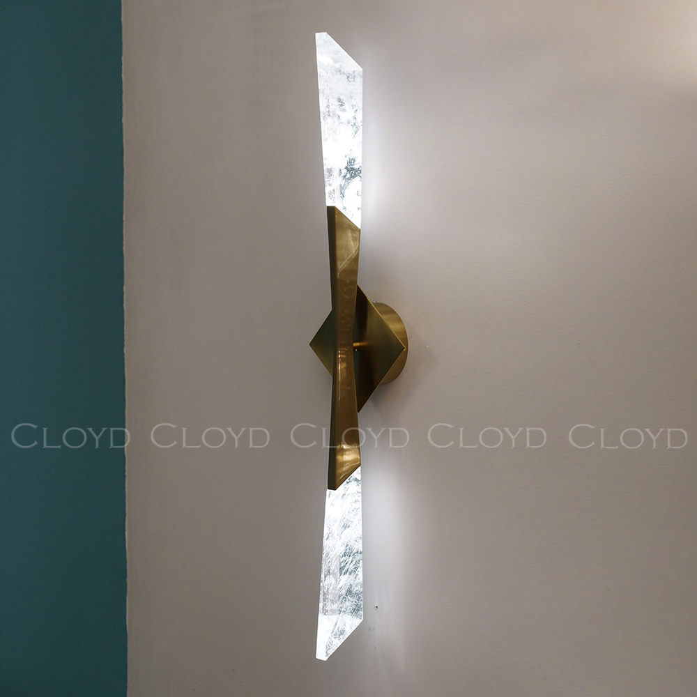 Бра Cloyd GRENGAM W2 / выс. 80 см - латунь (арт.20427)