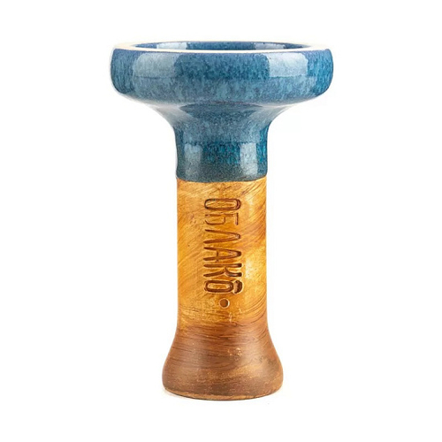 Чаша ОБЛАКО Black Glaze (Синий топаз)