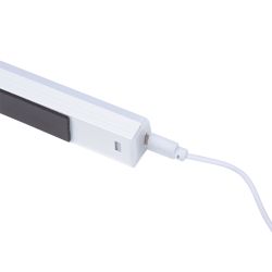 ULM-F60-1W-4000K-RECH SENSOR IP20 WHITE Светильник светодиодный для мебели с сенсором движения и освещенности. Аккумуляторный в-к. 200мм. 80лм. ТМ Uniel