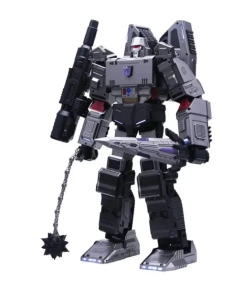 Трансформирующийся программируемый робот с голосовым управлением Robosen Hasbro Megatron Flagman (English version)