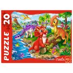 Пазл картонный "МАКСИ-ПАЗЛЫ", АССОРТИ, 180х125х40 мм, РК