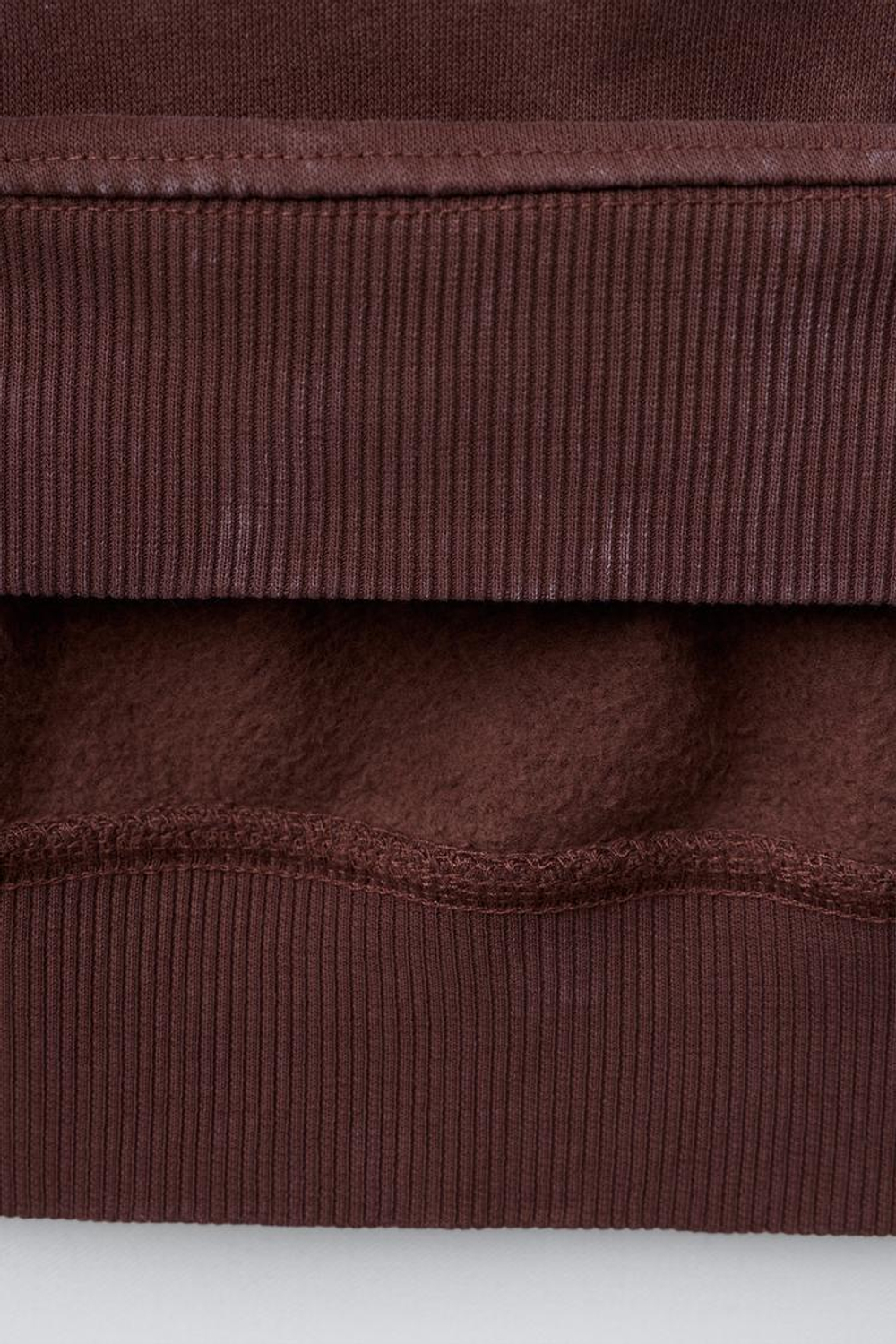 ZARA СВИТШОТ С ПРИНТОМ «КАПИБАРА КАПИФАН» ©, КОРИЧНЕВЫЙ