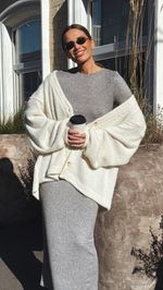 Кардиган "Женева" оттенок античный белый