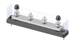 Колодка распределительная электромонтажная с защитной крышкой, 4 контакта