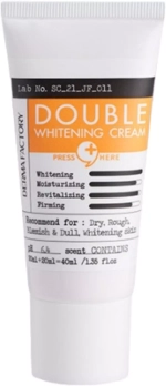 Крем с экстрактом облепихи Derma Factory Double whitening cream, 40 мл