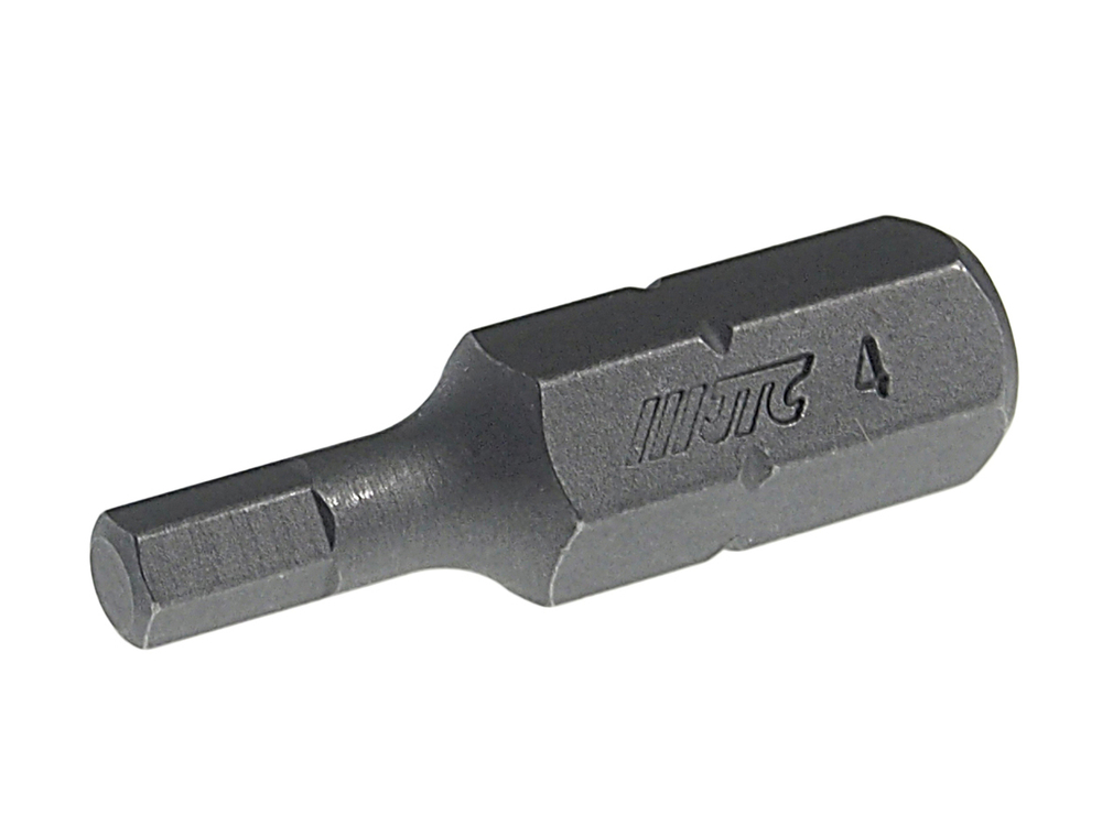 Бита HEX H4х30мм 5/16" DR 6-ти гранная S2 JTC