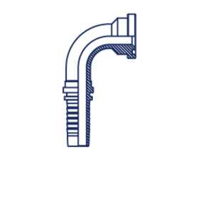 Фитинг DN 12 SFL 3/4 38.1 (90)