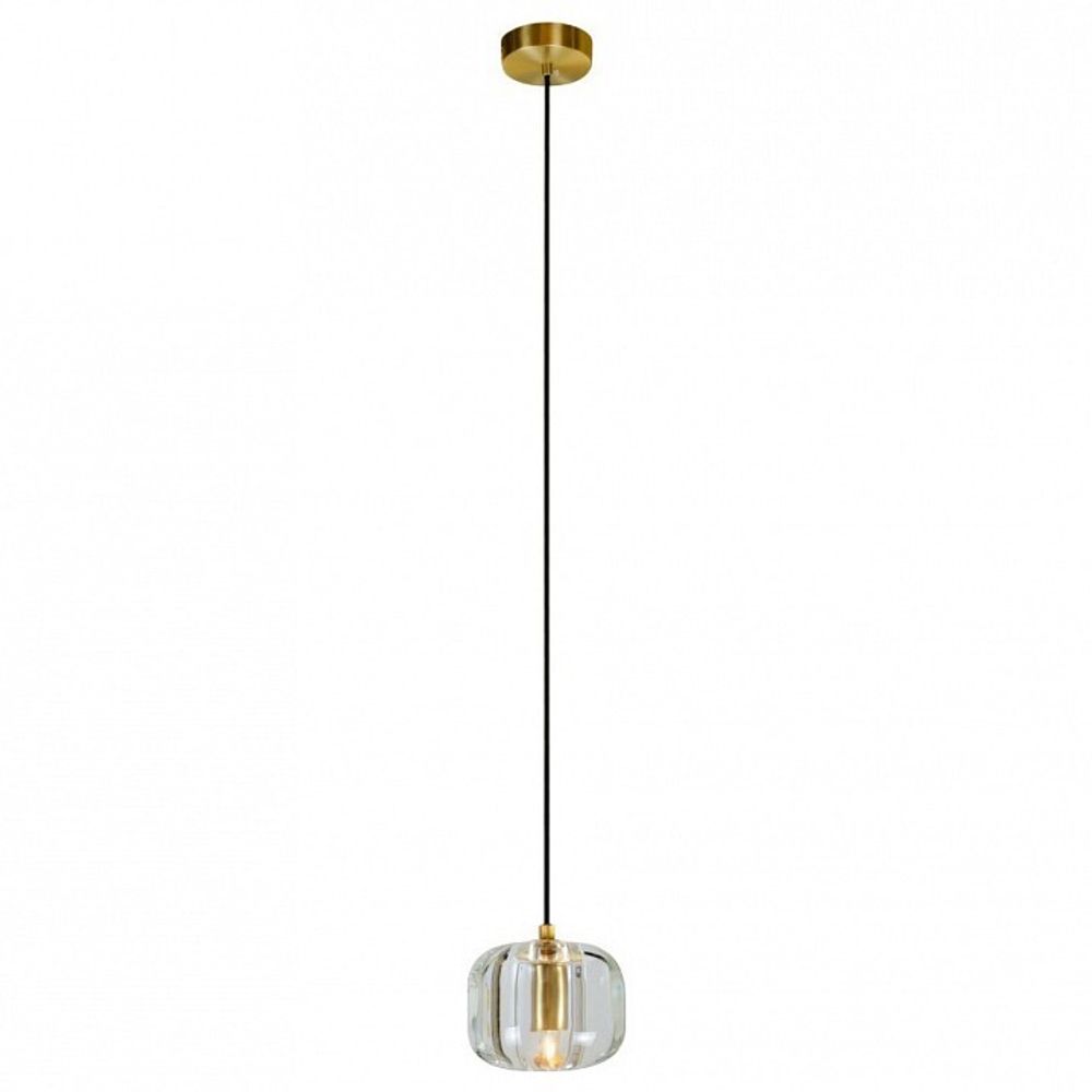 Подвесной светильник Belfast Pansy 6214-1 BR CL