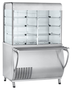 Прилавок-витрина Abat ПВВ(Н)-70М-С-01-НШ