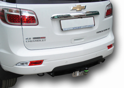 Фаркоп(прицепное) Лидер-Плюс для CHEVROLET TRAILBLAZER (GM800) 2012 - ...(паспорт и сертификат в комплекте)(без электрики)C216-F