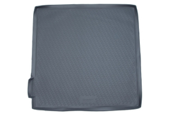 Коврик в багажник для NISSAN Pathfinder 2005-2014, внедорожник (полиуретан, серые) CARNIS00010G