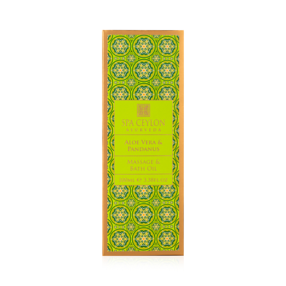 Масло для ванны и массажа "АЛОЭ ВЕРА И ПАНДАН" (100мл)
