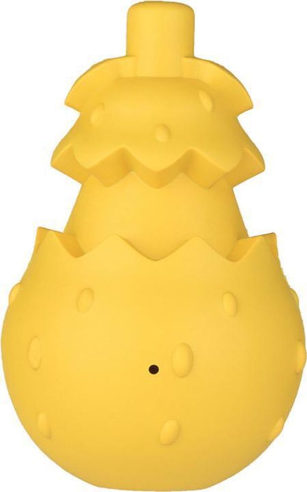Mr.Kranch игрушка для собак Жёлтая с ароматом сливочного мороженого, 8*13см