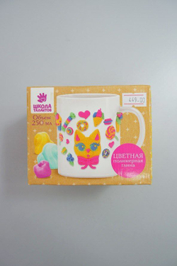 Набор для творчества "Лепка на кружке: Котенок" 8+, новый