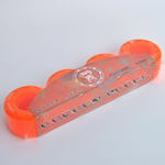 КОЛЕСА ДЛЯ ЛОНГБОРДА KHEPRI DESERT COBRA 62MM ORANGE