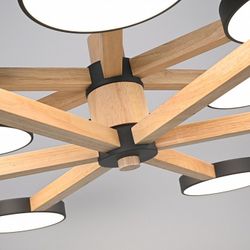 Люстра на штанге Imperiumloft TURNA Black TURNA-DBL01