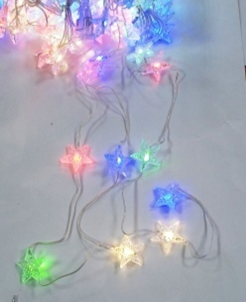 Гирлянда-штора Звездочки 130Led color 3мХ2м соед.NP-1284
