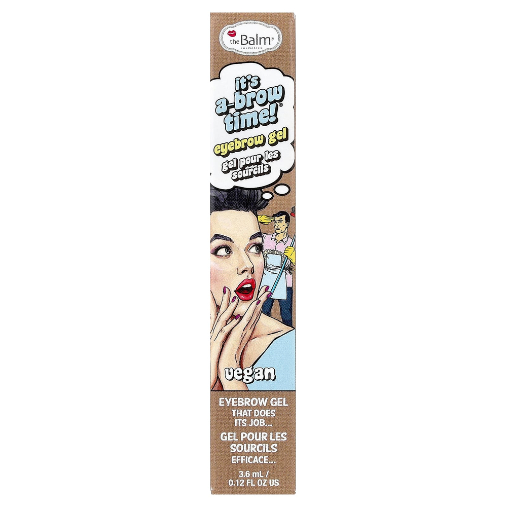theBalm Cosmetics, It's A-Brow Time!®, гель для бровей, блонд и коричневый, 3,6 мл (0,12 жидк. унции)