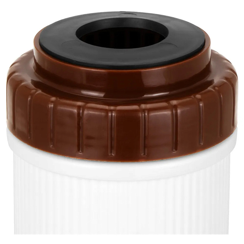 Картридж для удаления железа из воды АКВАБРАЙТ Slim Line 10", засыпка фильтрующий материал "МФУ" (ФП-10)