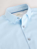 Рубашка с коротким рукавом для мальчика Next AB7-083, Голубой