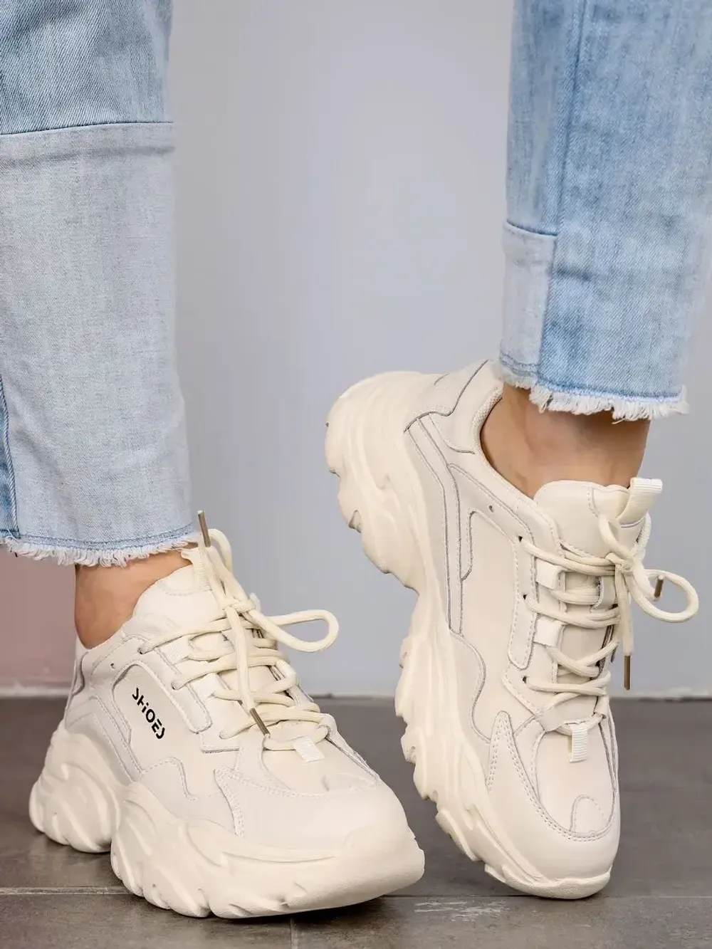 Кроссовки женские натуральная кожа