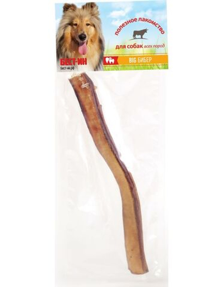 Лакомство для собак SVB-IN Бибер бычий BIG - 1 шт