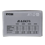 Катушка Bado S 3000 Ryobi