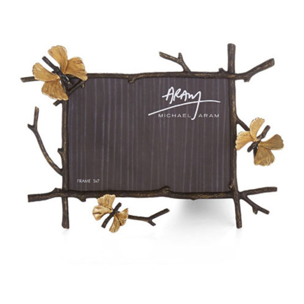 Рамка для фото 13х18см Michael Aram Бабочки гинкго