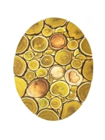 Подставка из дерева под горячее на кухню