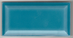 Плитка настенная Metro Blue glossy 150x75х9 мм
