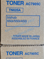 Тонер TN-628K Konica Minolta оригинальный черный AC79050