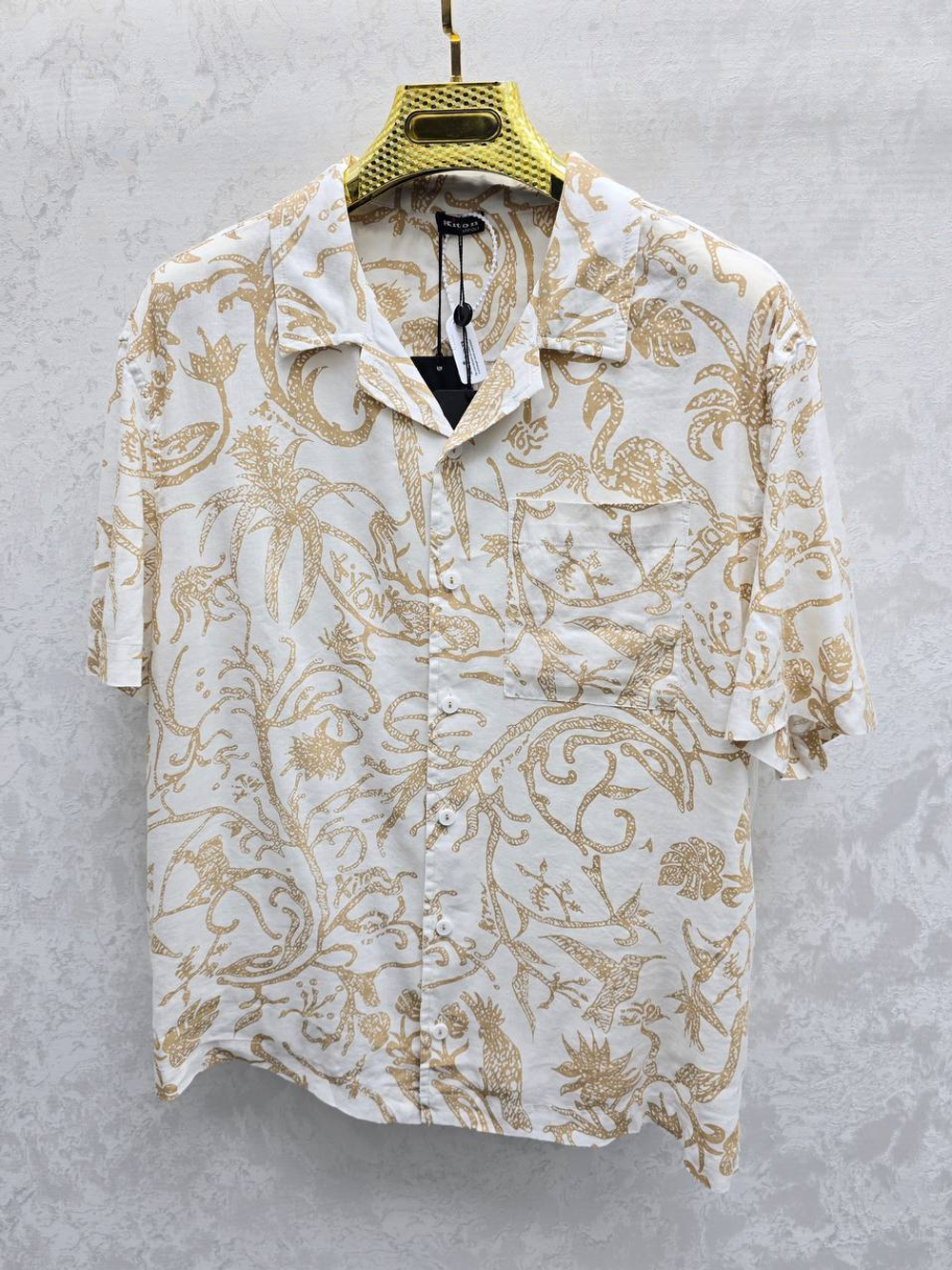 Льняная рубашка Kiton