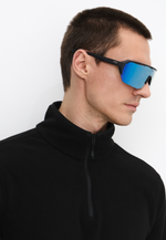 Спортивные очки GOG Bragi / Matt Black / White-Blue Lens