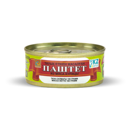 Паштет из мяса курицы Кублей 100 гр