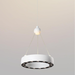 359395 OVER NT24 278 белый Светильник подвесной светодиодный, длина провода 2м IP20 LED 12W вниз/5W вверх 220V 1360Лм 3000K TURN