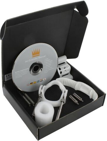 Аппарат для увеличения члена Jes-Extender Llight серебро