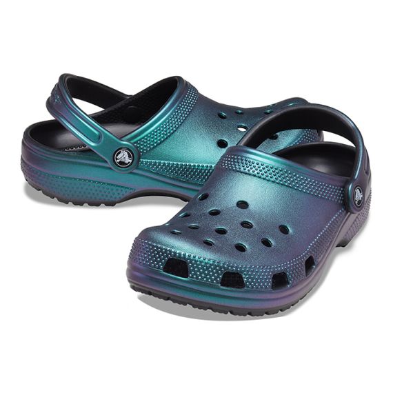 Crocs Classic 'Green Purple'
