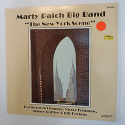 Винтажная виниловая пластинка LP Marty Paich Big Band The New York Scene (USA 1988)