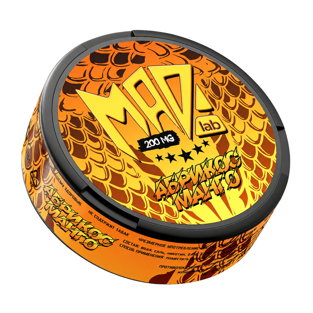 MAD APRICOTE MANGO (200 МГ) - АБРИКОС МАНГО
