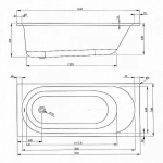 Акриловая ванна Vagnerplast Kasandra 165x70 VPBA165KAS2X-04 белая